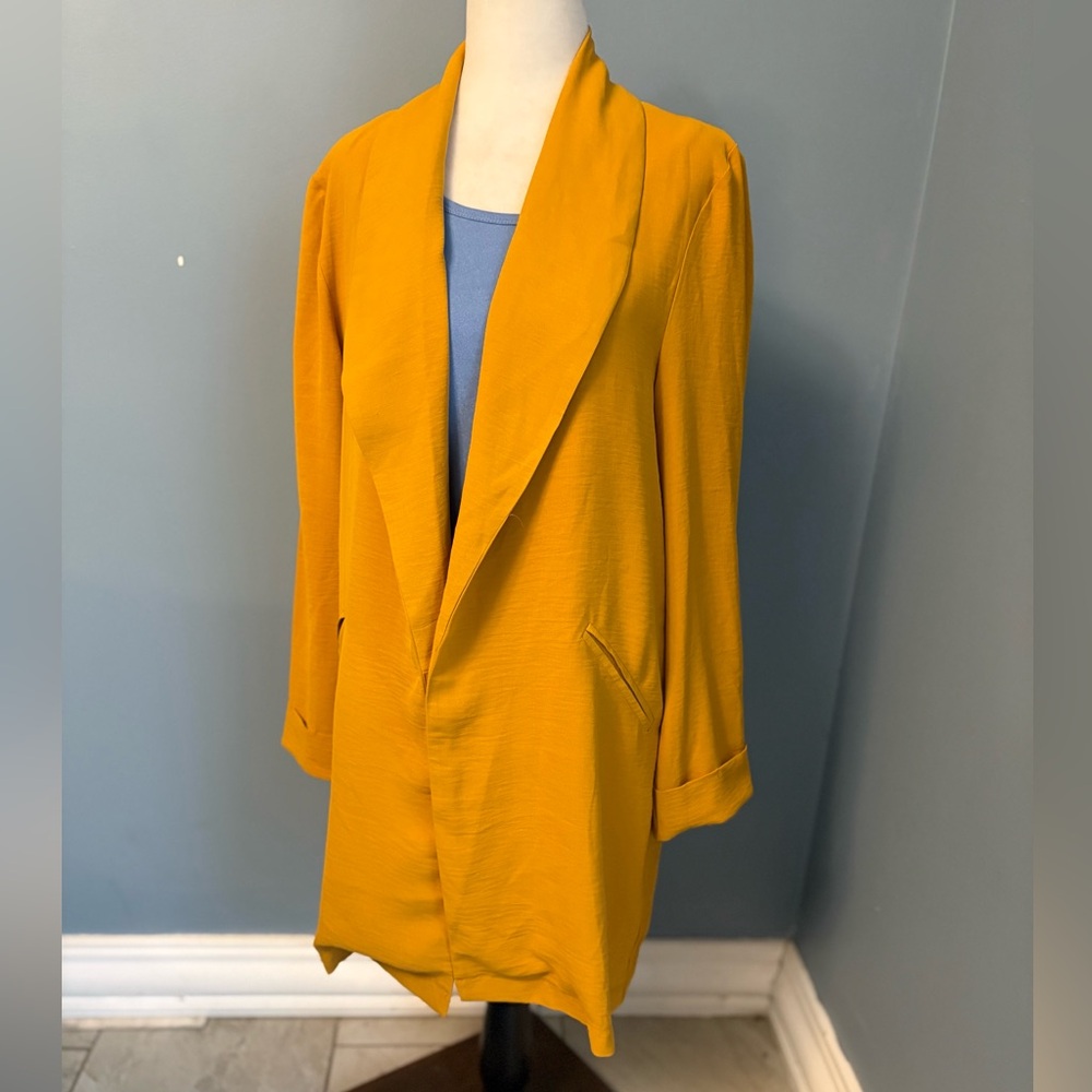Elegant Mustard Blazer for Women